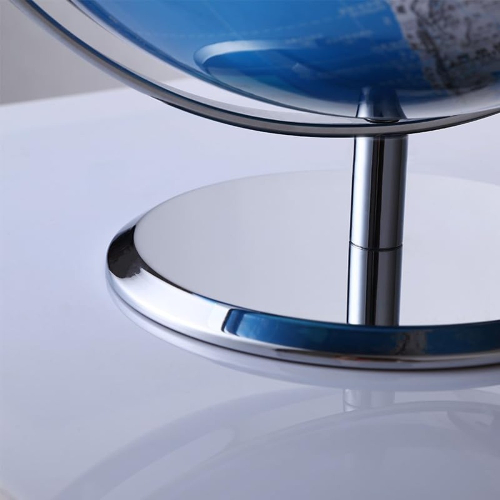 8 Inch World Globe with Stainl - مراجعة Office Tech Products وسعره